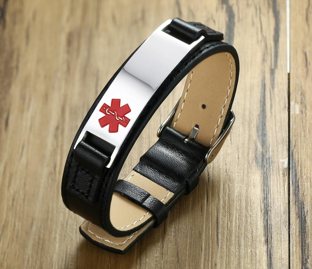 Personalized Medical ID Bracelet for Men